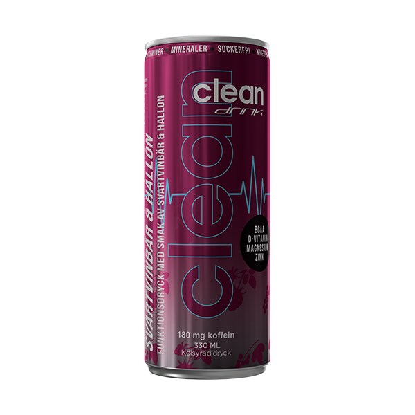 Clean Drink BCAA Schwarze Johannisbeere/Himbeere