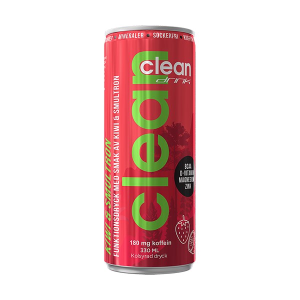 Clean Drink BCAA Caffeine-Free Kiwi & Strawberry