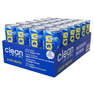 24 x Clean Drink BCAA Packung Ananas