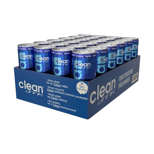 24 x Clean Drink BCAA Packung Frische Beeren