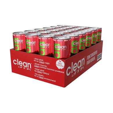 24 x Clean Drink BCAA Flak Blackcurrant/Raspberry