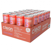 24 x Clean Drink BCAA Packung Pfirsich/Mango