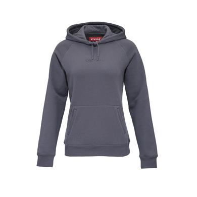 CCM Hoodie Womens Core Pullover Sr Charocal