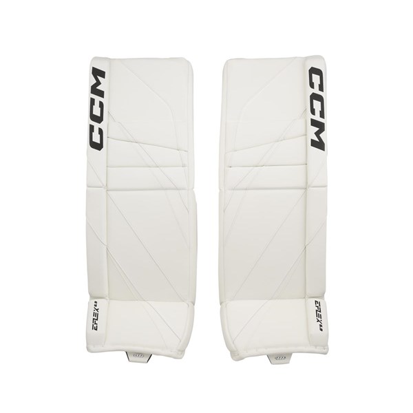 CCM Goalie Leg Pads EFLEX 6.9 Int WHITE