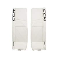 CCM Goalie Leg Pads EFLEX 6.9 Int WHITE