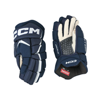 CCM Hockeyhansker Jetspeed 680 Jr Navy/White