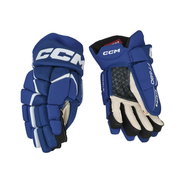 CCM Glove Jetspeed 680 Jr ROYAL/WHITE