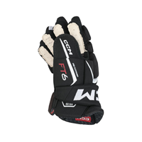 CCM Glove Jetspeed FT6 Jr BLACK/WHITE