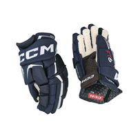 CCM Glove Jetspeed FT6 Jr NAVY/WHITE