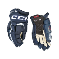 CCM Hockeyhansker Jetspeed FT6 Pro Jr Navy/White