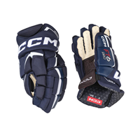 CCM Hockeyhansker Jetspeed FT6 Pro Jr Navy/White