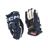 CCM Hockeyhansker Jetspeed FT6 Sr Navy/White