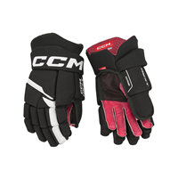 CCM Hanskat Next Jr Black/White