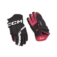 CCM Glove Next Yth BLACK/WHITE