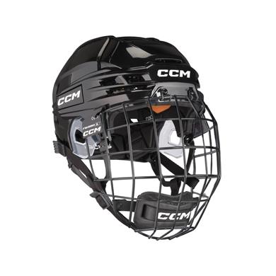 CCM Eishockey Helm Tacks 720 Combo Schwarz