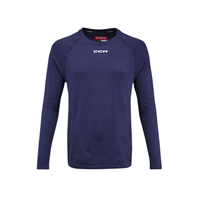 CCM Shirt Long Sleeve Training Sr NAVY