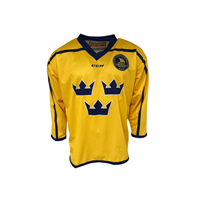 CCM Matchtrøye Tre Kronor Replica Jr Yellow