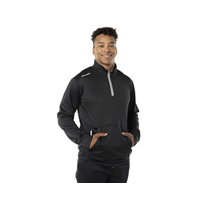 Bauer Paita Team Fleece 1/2 Zip Yth Black