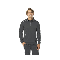 Bauer Genser Team Fleece 1/2 Zip Sr Grey