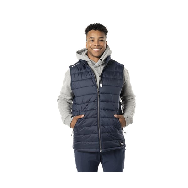 Bauer Weste Team Puffer Sr Marine