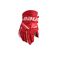 Bauer Eishockey Eishockey Handschuhe Supreme M3 Int Rot