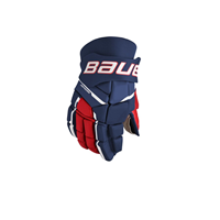 Bauer Hockeyhansker Supreme M3 Int Navy/Red/White