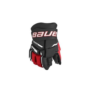 Bauer Eishockey Eishockey Handschuhe Supreme M3 Jr Schwarz/Rot