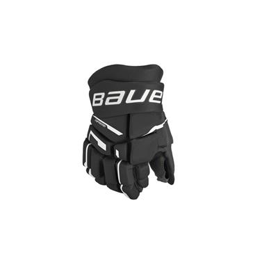Bauer Eishockey Eishockey Handschuhe Supreme M3 Jr Schwarz/Weiß