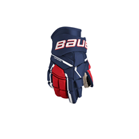 Bauer Jääkiekkohanskat Supreme M5 Pro Int Navy/Red/White