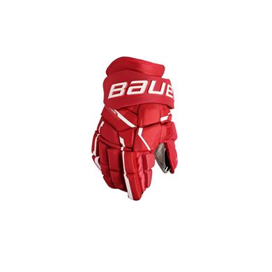 Bauer Hockey Gloves Supreme Mach Sr Red