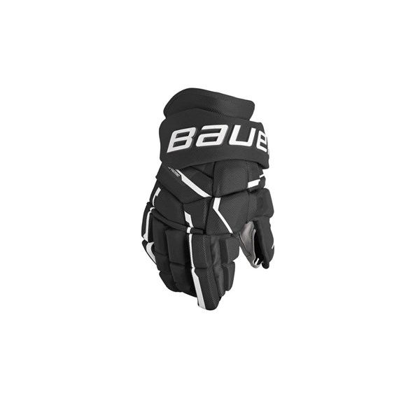 Bauer Eishockey Eishockey Handschuhe Supreme Mach Int Schwarz/Weiß