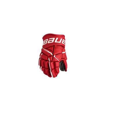 Bauer Hockeyhansker Supreme Mach Jr Red