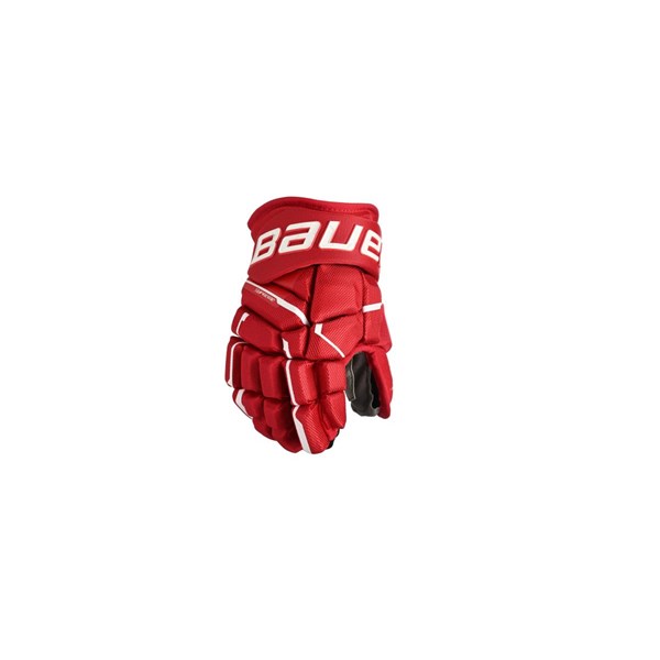 Bauer Hockey Gloves Supreme Mach Jr Red