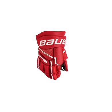 Bauer Eishockey Handschuhe Supreme Mach Kinder Rot