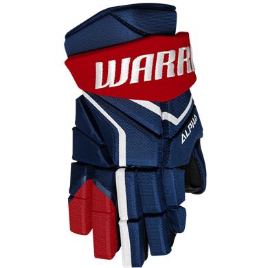 Warrior Hockeyhansker LX2 Max Jr Navy/Red