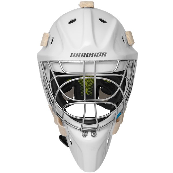 Warrior Keepermaske Ritual F2 E Jr Certifisert Cat-Eye White