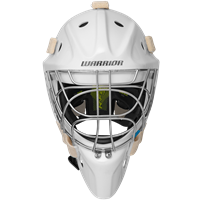 Warrior Torwart Maske Ritual F2 E Jr Zertifiziert Cat-Eye Weiß