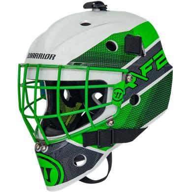 Warrior Goalie Mask Ritual F2 E Yth Neon Green