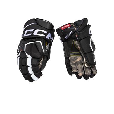 CCM Eishockey Handschuhe AS-V Pro Sr Schwarz/Weiß