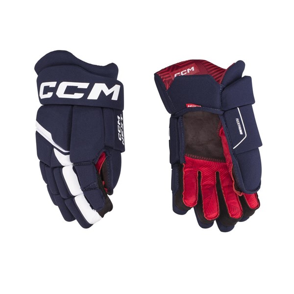 CCM Eishockey Handschuhe Next Jr Navy/Weiß