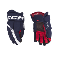 CCM Hanskat Next Jr Navy/White