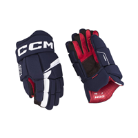 CCM Glove Next Yth NAVY/WHITE