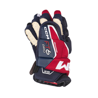 CCM Glove Jetspeed FT6 Pro Jr NAVY/RED/WHITE