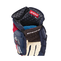 CCM Glove Jetspeed FT6 Pro Jr NAVY/RED/WHITE