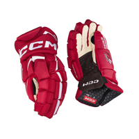 CCM Hanskat Jetspeed FT6 Pro Jr Red/White