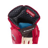 CCM Eishockey Handschuhe Jetspeed FT6 Pro Jr Rot/Weiß