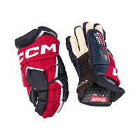 CCM Eishockey Handschuhe Jetspeed FT6 Pro Sr Navy/Rot/Weiß