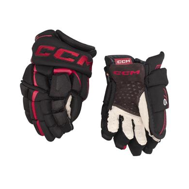 CCM Glove Jetspeed FT6 Jr BLACK/RED
