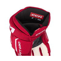 CCM Hockeyhansker Jetspeed 680 Jr Red/White