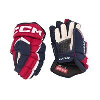 CCM Eishockey Handschuhe Jetspeed 680 Jr Navy/Rot/Weiß